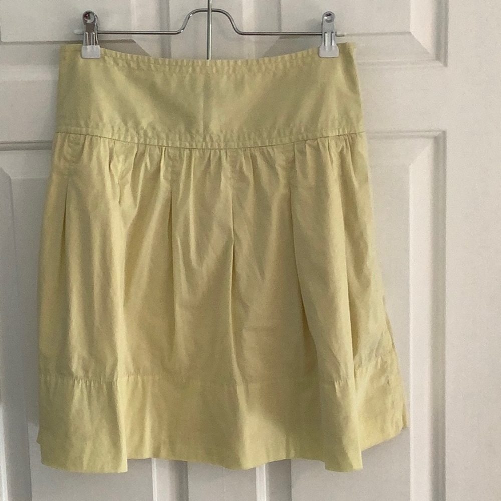 Cute pale yellow skirt